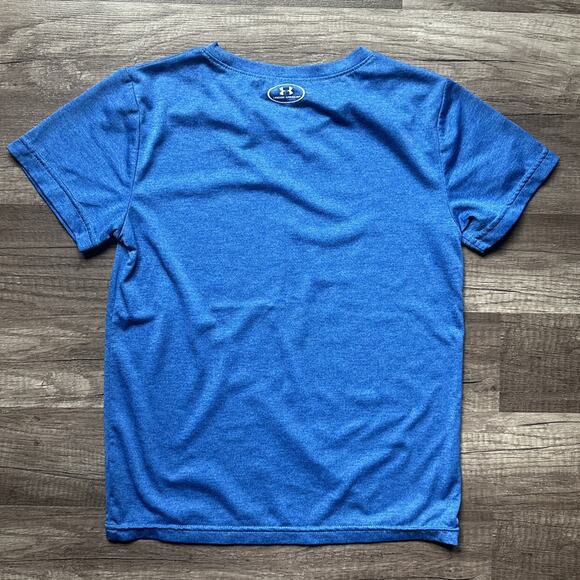 Under Armour Blue Heatgear Shirt - Picture 2 of 3
